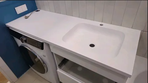 Столешница в ванную комнату