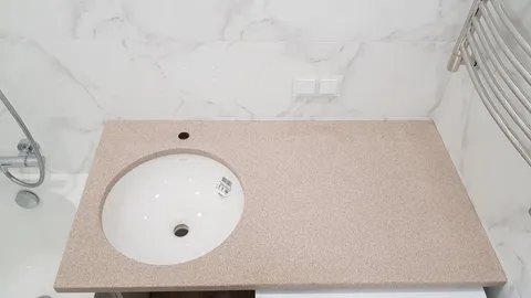 Столешница под чашу в ванную комнату