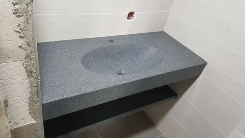 Столешница-чаша в ванную комнату